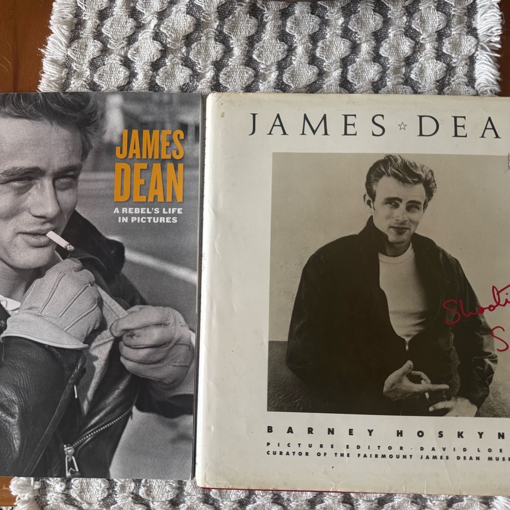 James Dean Photo Books Set
